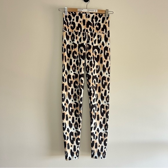 Beach Riot Piper Leopard High-Rise Leggings Animal Print High waisted Sz S - Picture 3 of 7